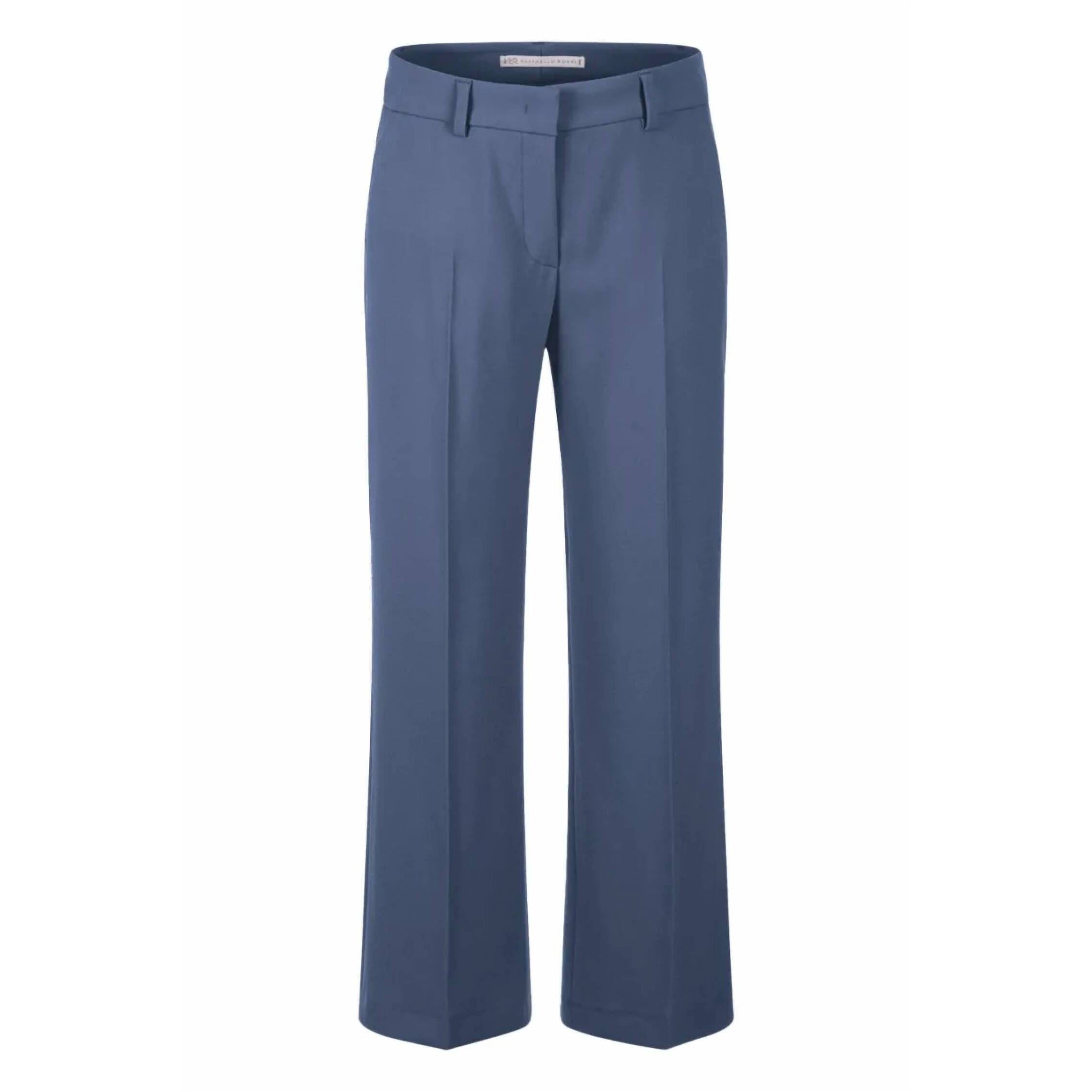 New Raffaello Rossi Women's Olessa Straight Leg Trousers In Jeans Blue